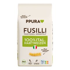 Bio Fusilli Hartweizen 500g - 12er Vorteilspack von Ppura