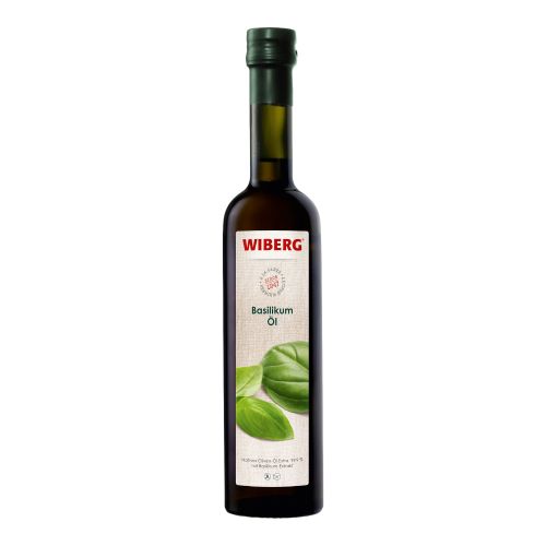 Basil oil cold pressed 500ml from Wiberg