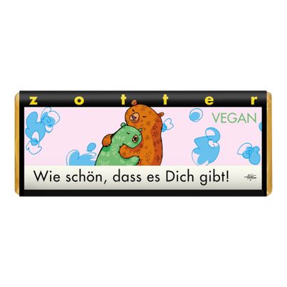 Bio Wie schön dass es Dich gibt 70g - 10er Vorteilspack von Zotter