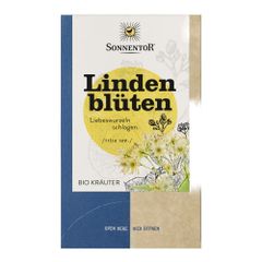 Organic lime blossoms a 1.5g 18 bags - value pack of 6 from Sonnentor