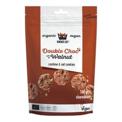 Bio Mini Cookie Schoko Walnuss 100g - 10er Vorteilspack von Kookie Cat
