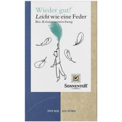 Organic Light as a Feather a 1.5g 18 bags - value pack of 6 from Sonnentor