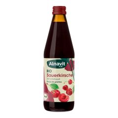 Bio Sauerkirsch Muttersaft 330ml - 6er Vorteilspack von Alnavit