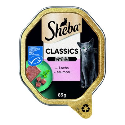 Classics in Pastete mit Lachs 85g - 22er Vorteilspack von Sheba