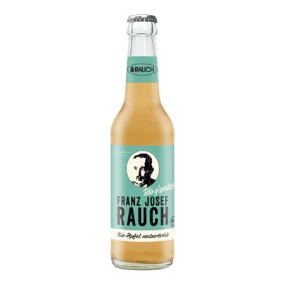 Bio Gspritzt Apfelsaft trüb 330ml - 24er Vorteilspack von Rauch