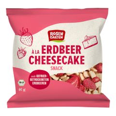 Bio Erdbeer-Cheesecake Snack 40g - 12er Vorteilspack von Rosengarten