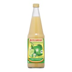 Bio Limettensaft naturtrüb MW 700ml - 6er Vorteilspack von Beutelsbacher