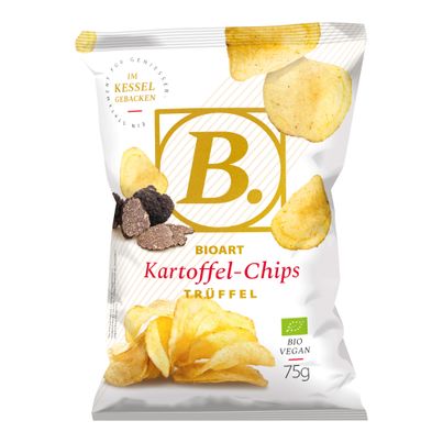 Bio Kesselchips Trüffel 75g - 24er Vorteilspack von Bioart