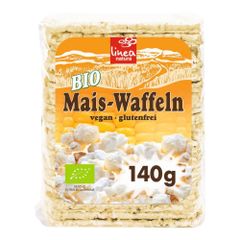 Bio Mais-Waffeln dünn rechteckig 140g - 12er Vorteilspack von Linea Natura