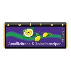 Bio Amalfizitrone & Salbeimarzipan 70g - 10er Vorteilspack von Zotter