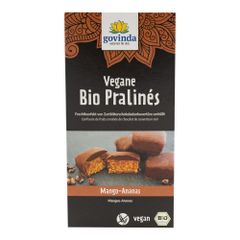 Bio Pralinés Mango-Ananas 70g - 10er Vorteilspack von Govinda