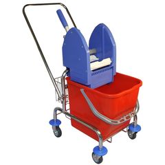 Putzwagen Single Eimer&Presse 1Stück von Masta
