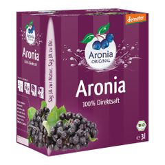 Bio Aronia 100% Direktsaft BiB EW 3000ml von Aronia Original