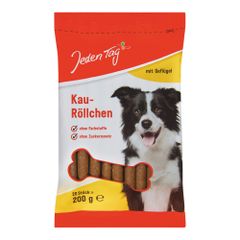 Dog snack chewy rolls 20pcs from Jeden Tag