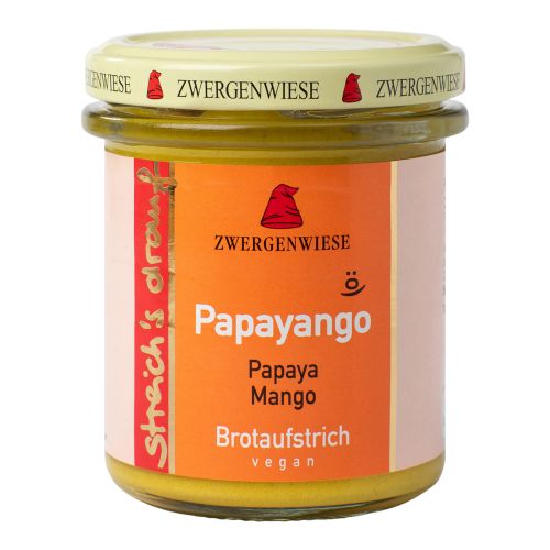 Organic Papayango spread 160g - value pack of 6 from Zwergenwiese