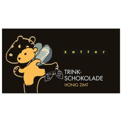 Bio Trinkschokolade Honig-Zimt 5x22g 110g - 6er Vorteilspack von Zotter