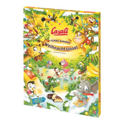 Casali Schoko Bananen Adventskalender 310g