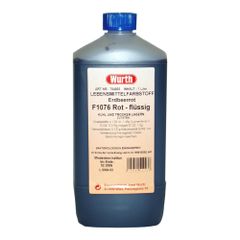 Lebensmittelfarbe rot 1000ml von Wurth