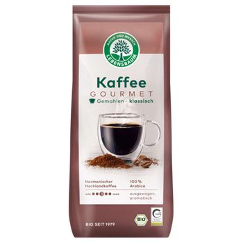 Bio Gourmet Kaffee klassisch gemahlen 500g von LEBENSBAUM