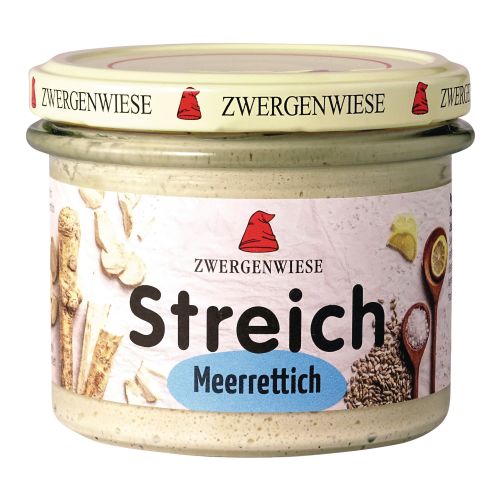 Organic horseradish spread 180g - value pack of 6 from Zwergenwiese