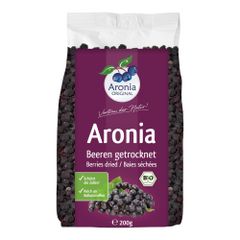 Bio Aroniabeeren getrocknet 200g - 6er Vorteilspack von Aronia Original