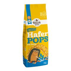 Bio Knusper Hafer Pops mit Honig 150g - 6er Vorteilspack von Bauck Mühle