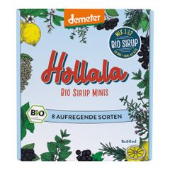 Bio Sirup Probierset 8x60ml 480ml von Hollala