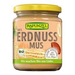 Bio Erdnussmus fein 250g - 6er Vorteilspack von Rapunzel Naturkost