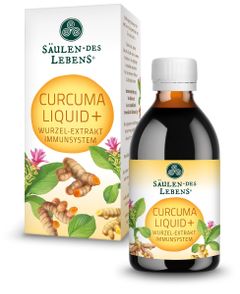 Curcuma Liquid+ – Immun-Tonikum mit Curcuma, Ingwer, Zink & Vitamin C – Nahrungsergänzungsmittel 200ml