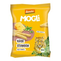 Bio Käse Stangen aus Dinkel 75g - 12er Vorteilspack von Mogli