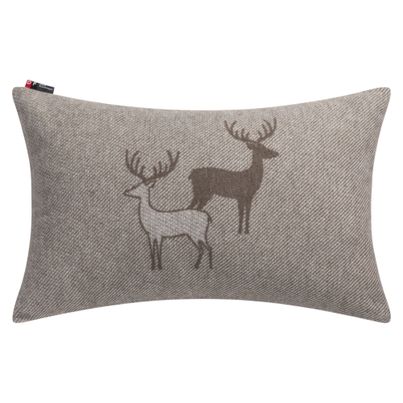 Cushion Cover Herd of Deer Color Rustic Brown 40x60cm by David Fussenegger