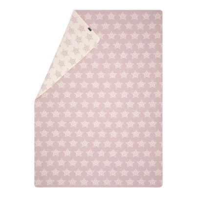 Light cuddly blanket Stars Color Lavender 200x140cm by David Fussenegger