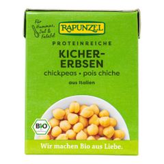 Bio Kichererbsen im Tetra Pak 380g - 12er Vorteilspack von Rapunzel