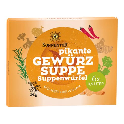 Bio Suppenwürfel vegan 60g von Sonnentor