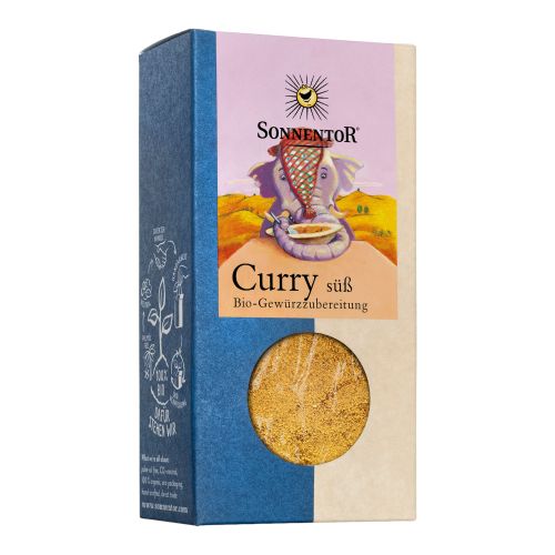 Organic sweet curry 50g - value pack of 6 from Sonnentor