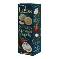 Bio Kugeln mit Kokos-Creme 36g - 12er Vorteilspack von Lubs