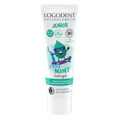 Bio Junior Cool Mint Zahngel 75ml - 6er Vorteilspack von Logona