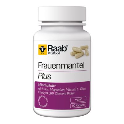 Bio Frauenmantel plus 'für Frauen' 59g - 4er Vorteilspack von Raab Vitalfood