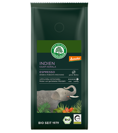 Bio Kaapi Kerala Espresso ganze Bohne 250g von Lebensbaum