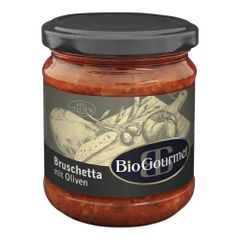Bio Bruschetta mit Oliven 200g - 6er Vorteilspack von Biogourmet