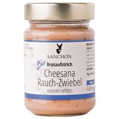Bio Brotaufstrich Cheesana Rauch 140g - 6er Vorteilspack von Sanchon