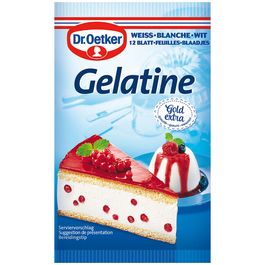 Gelatine Blätter TITANIO 1kg Gelita (200 Blätter) X25 (vom