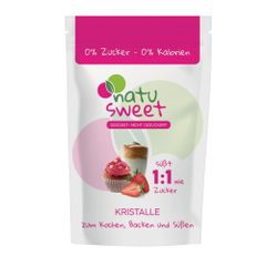 Natusweet Kristalle 1:1 Süße 400g - kalorienfreier - zuckerfreier Zuckerersatz mit natürlichem Ursprung
