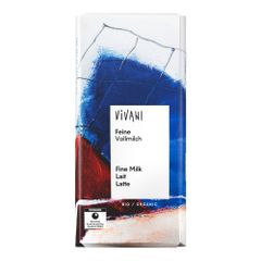 Bio Vollmilch Schokolade 80g - 12er Vorteilspack von Vivani