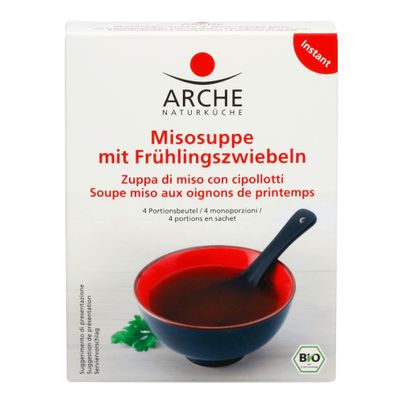 Bio Misosuppe Frühlingszwiebeln 40g - 6er Vorteilspack von Arche