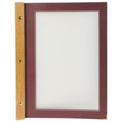 Menükarte Wood rot - 10er Vorteilspack von Securit