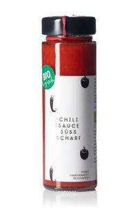 Bio Chili Sauce süß scharf 155g von Gutes aus Obritz