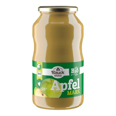 Bio Apfelmark ungesüßt 700g - 12er Vorteilspack von Bauck Mühle