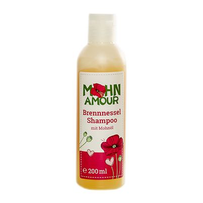 Nettle Shampoo 200ml - Nourishing and mildly cleansing shampoo for daily hair washing - Provides fullness, shine and easy styling