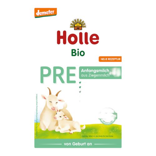 Organic baby milk - PRE starter milk made from goat's milk 400g - value pack of 5 from Holle